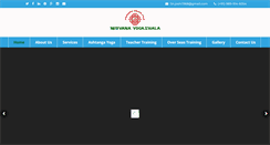 Desktop Screenshot of nirvanayogashala.com