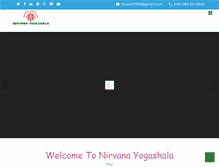 Tablet Screenshot of nirvanayogashala.com